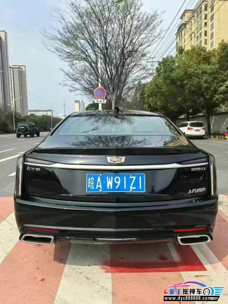 23年凯迪拉克CT6轿车抵押车出售