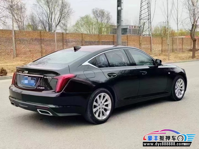 22年凯迪拉克CT5轿车抵押车出售