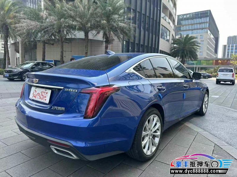 22年凯迪拉克CT5轿车抵押车出售