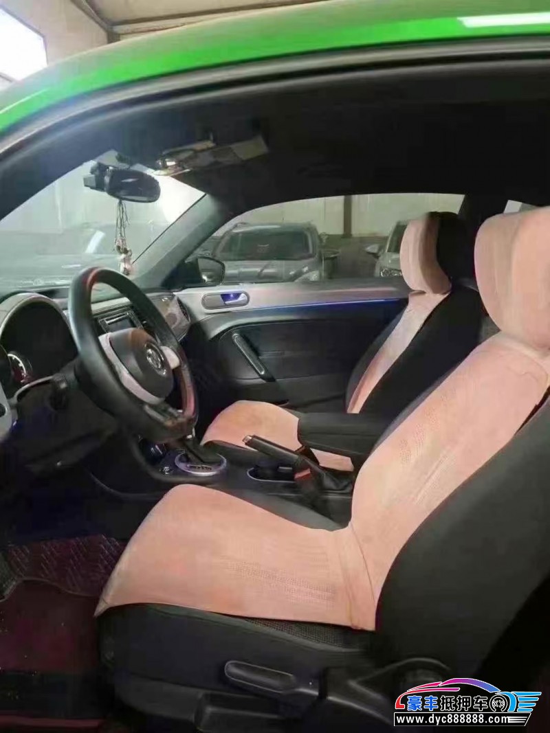 16年大众甲壳虫轿车抵押车出售