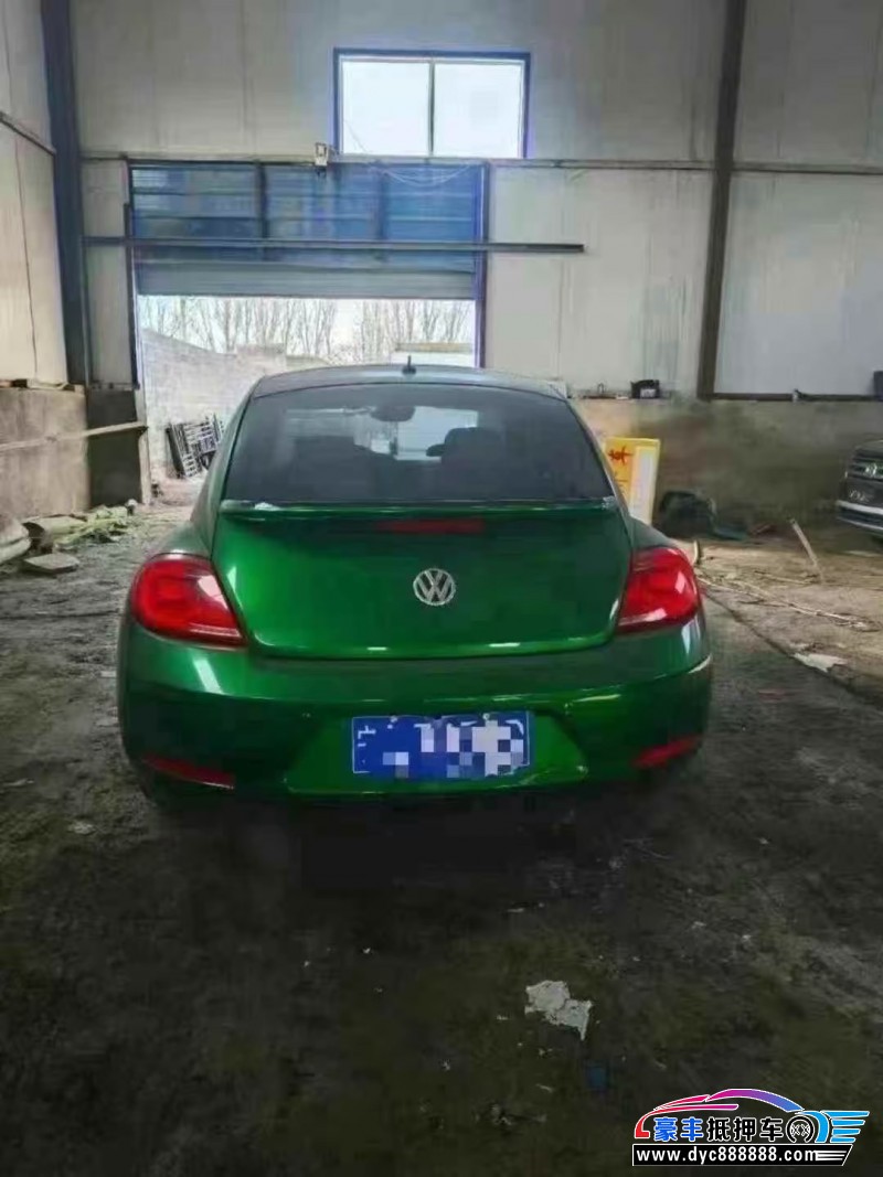 16年大众甲壳虫轿车抵押车出售