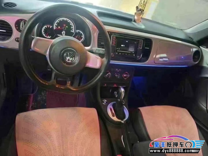 16年大众甲壳虫轿车抵押车出售