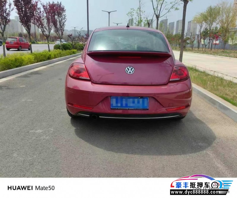 17年大众甲壳虫轿车抵押车出售