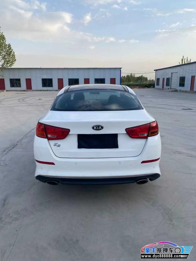 14年起亚K5轿车抵押车出售