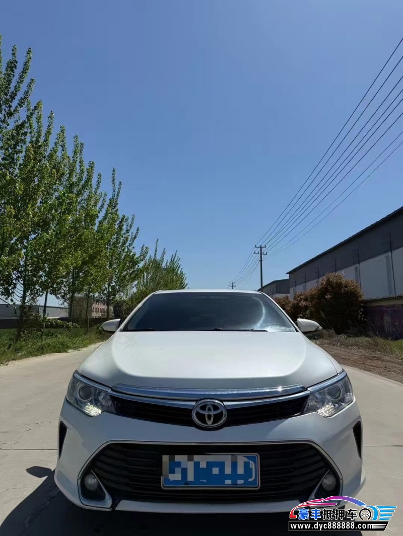 17年丰田凯美瑞轿车抵押车出售