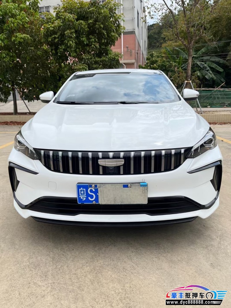 24年吉利缤瑞轿车抵押车出售