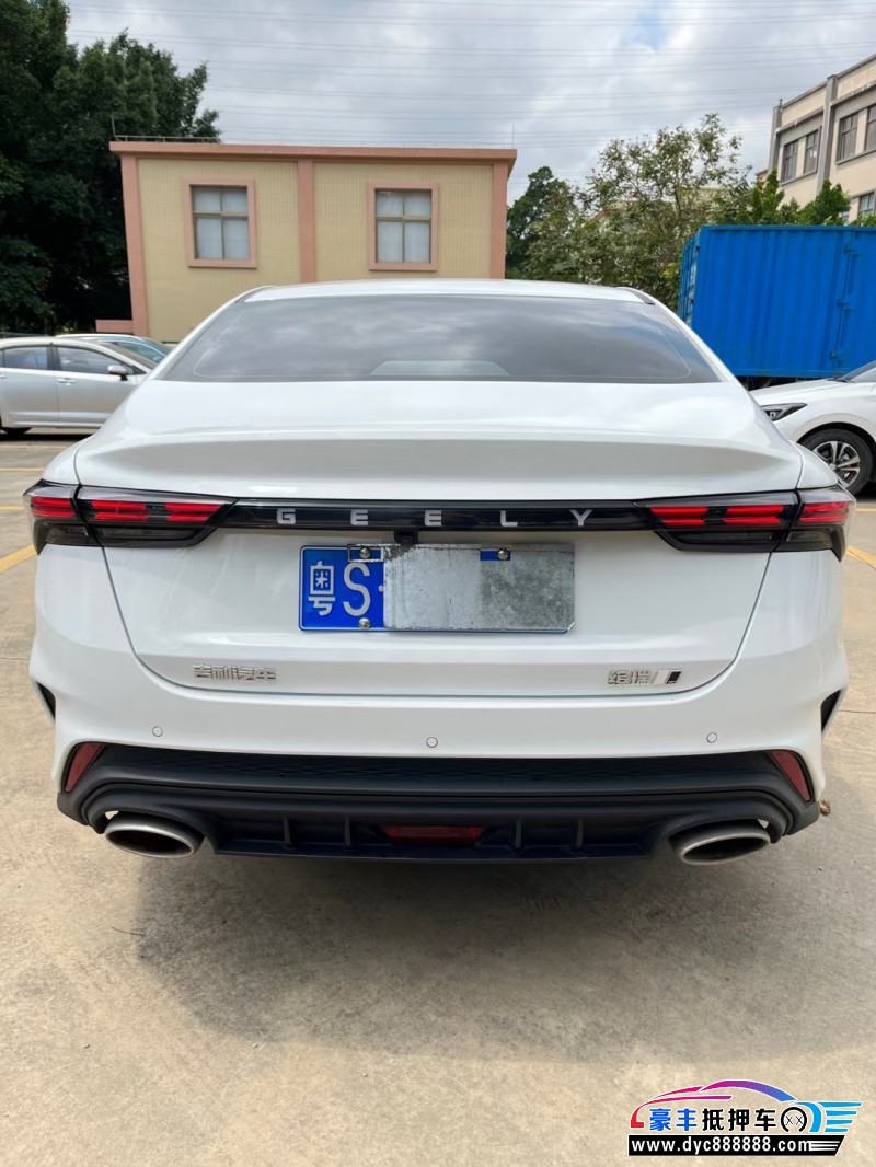 24年吉利缤瑞轿车抵押车出售