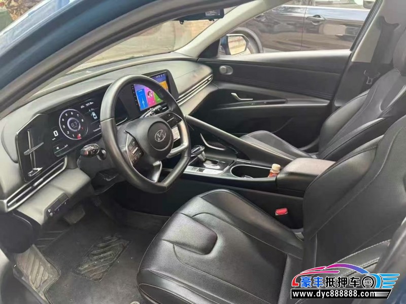 22年现代伊兰特轿车抵押车出售