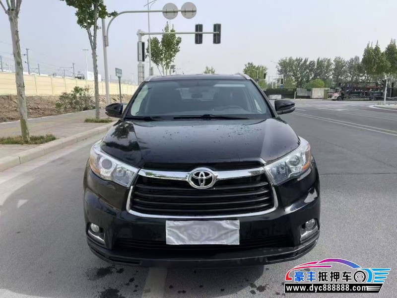 17年丰田汉兰达轿车抵押车出售