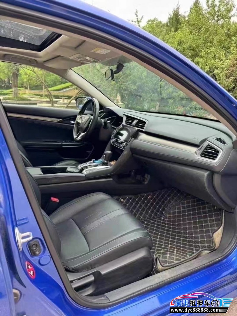 18年本田思域轿车抵押车出售