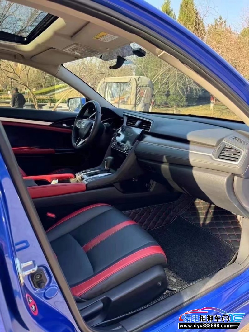 19年本田思域轿车抵押车出售