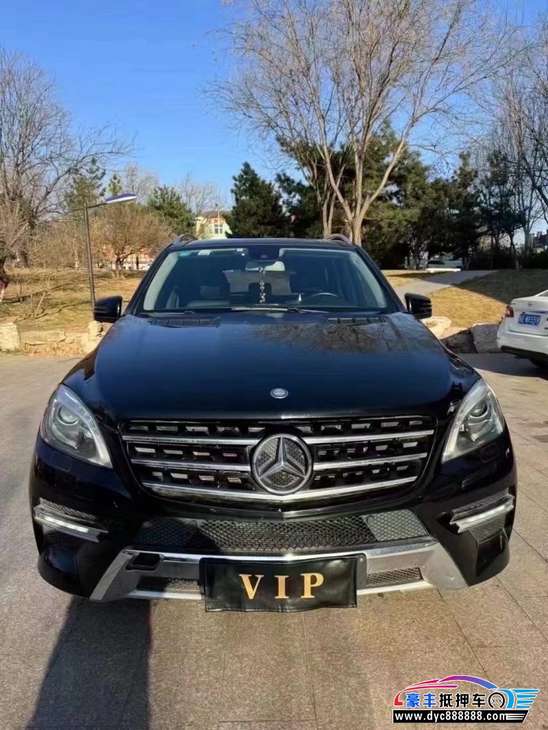 14年奔驰ML轿车抵押车出售