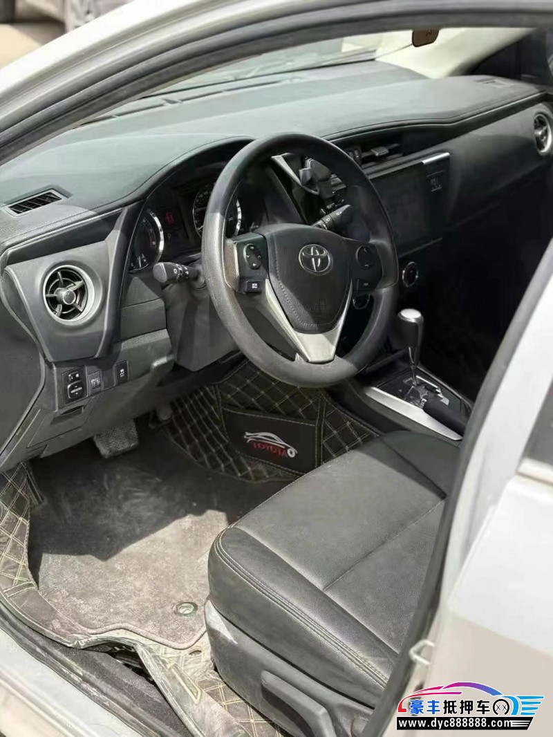 19年丰田卡罗拉轿车抵押车出售