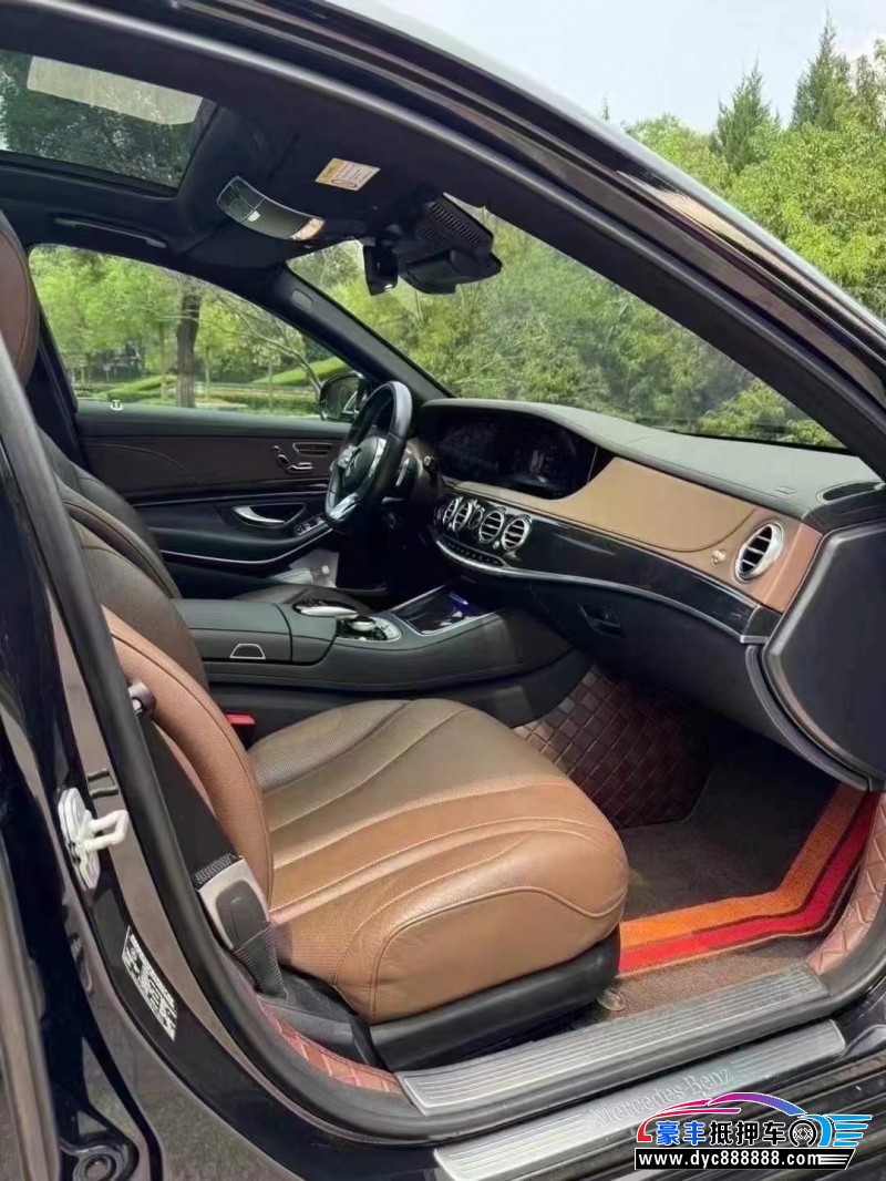 18年奔驰S轿车抵押车出售