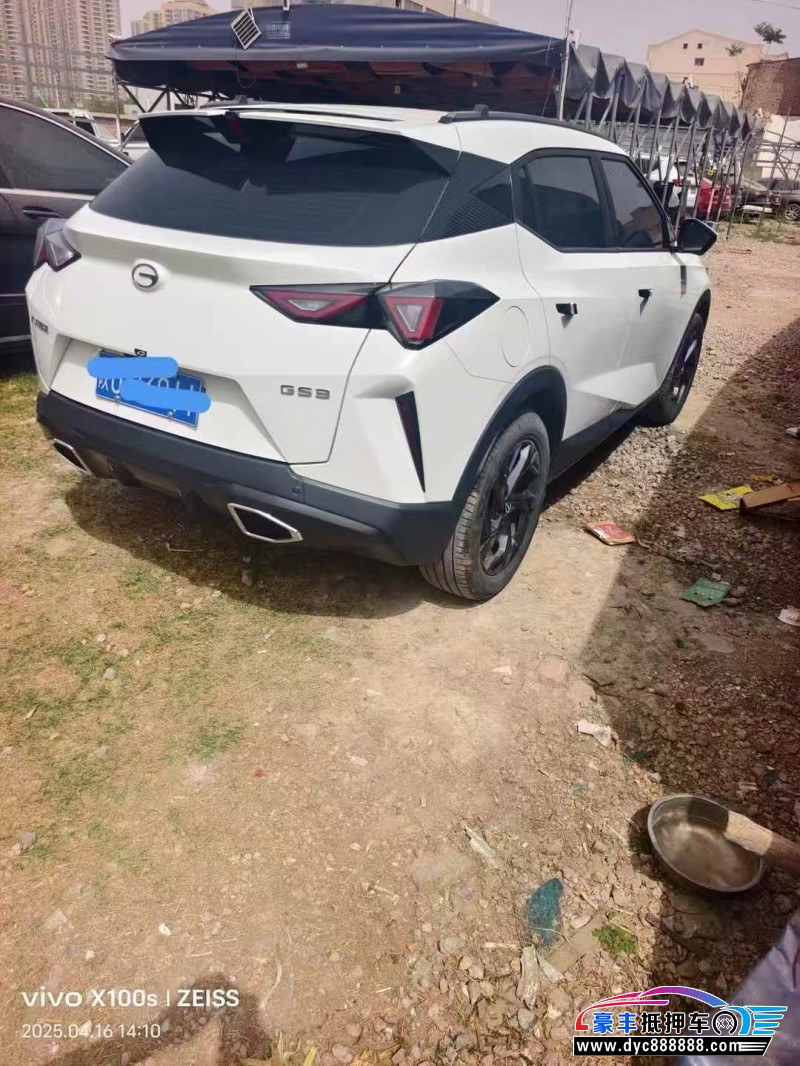 24年传祺gs3轿车抵押车出售