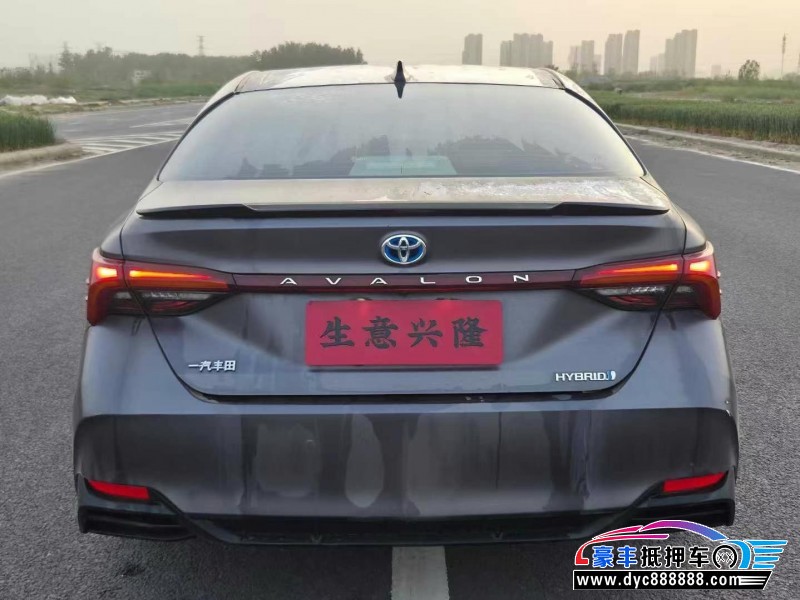 19年丰田亚洲龙轿车抵押车出售