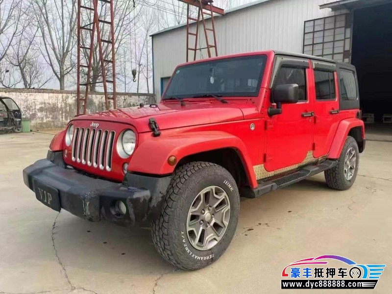 18年Jeep牧马人轿车抵押车出售