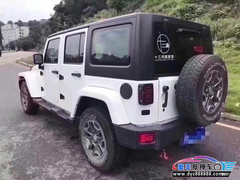 17年Jeep牧马人轿车抵押车出售