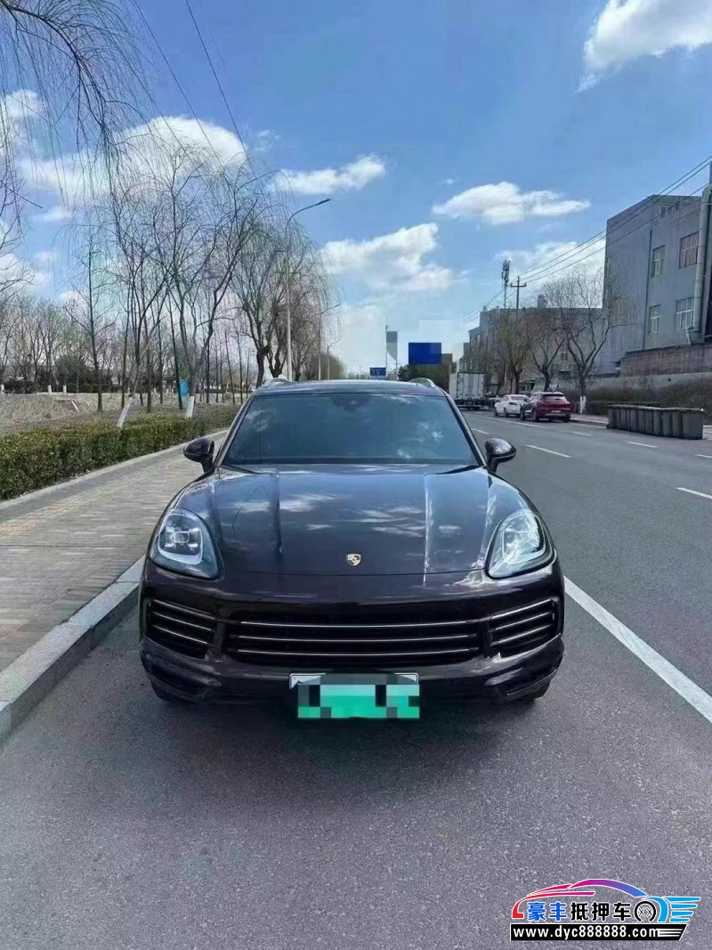 20年保时捷卡宴轿车抵押车出售