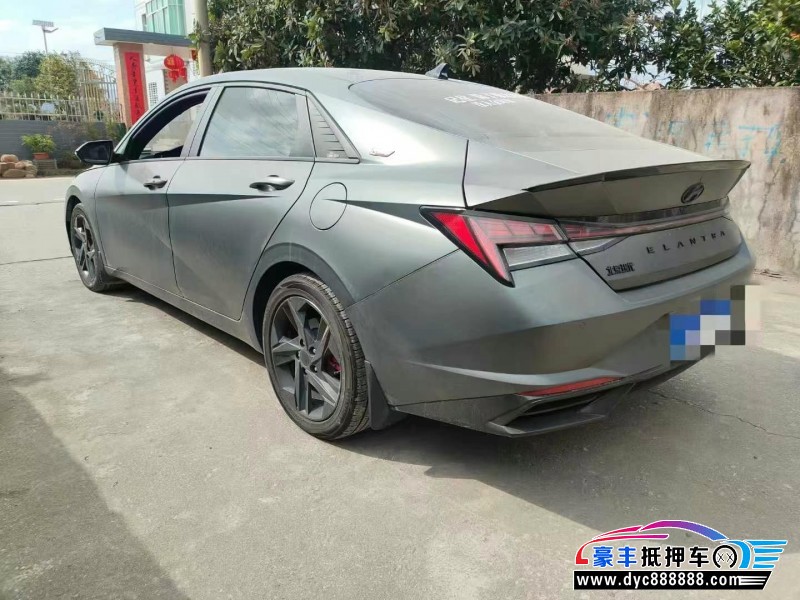 23年现代伊兰特轿车抵押车出售