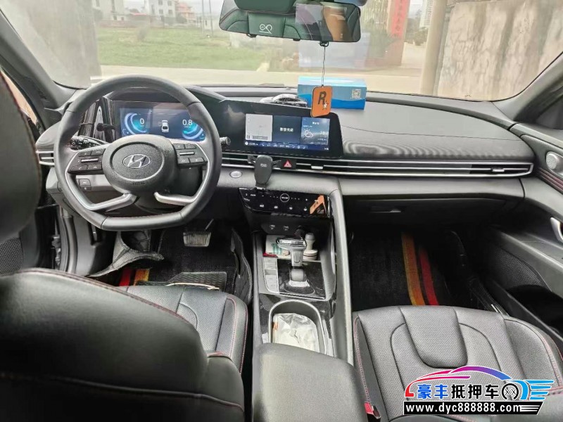 23年现代伊兰特轿车抵押车出售