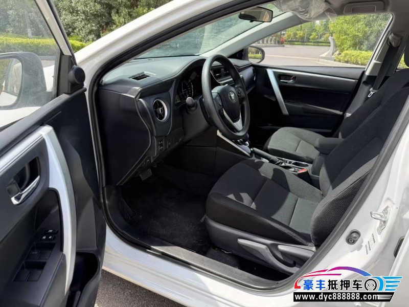 22年丰田卡罗拉轿车抵押车出售