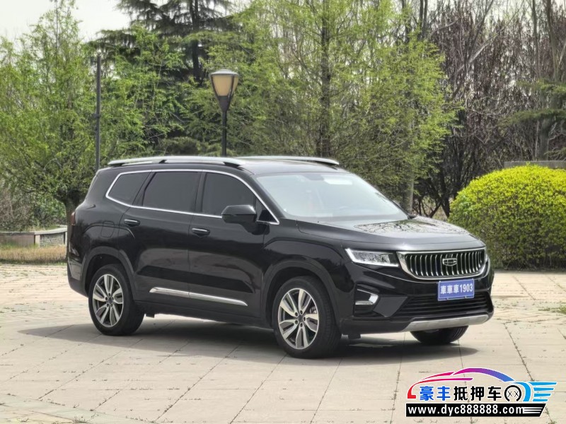 23年吉利豪越轿车抵押车出售