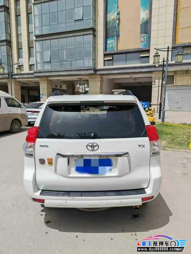 13年丰田普拉多（霸道）轿车抵押车出售