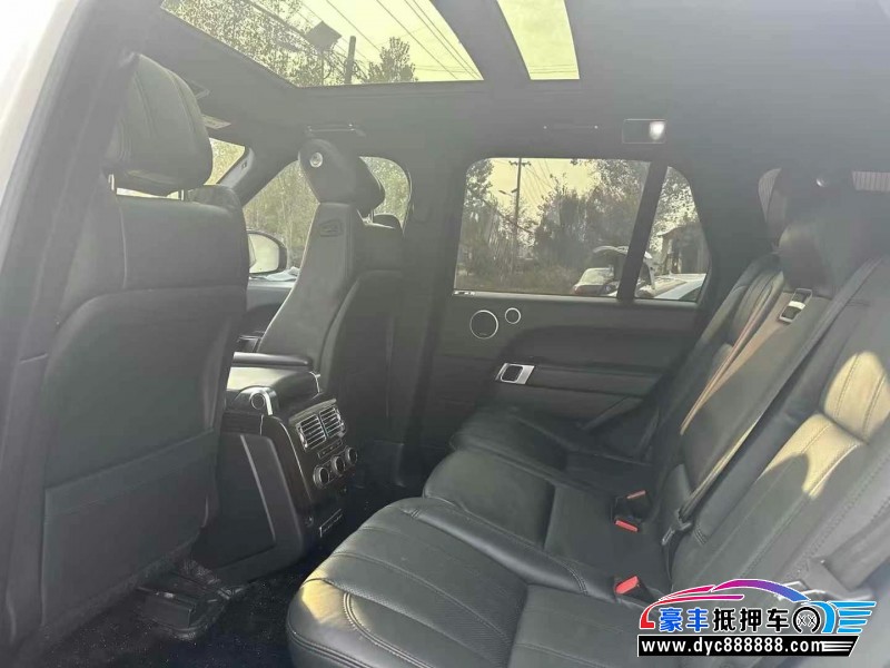 14年路虎揽胜行政轿车抵押车出售