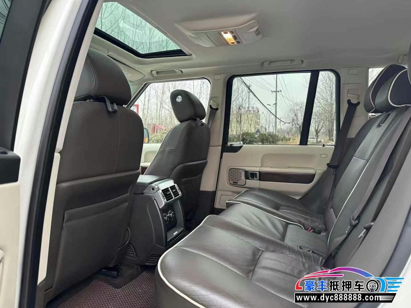 12年路虎揽胜轿车抵押车出售