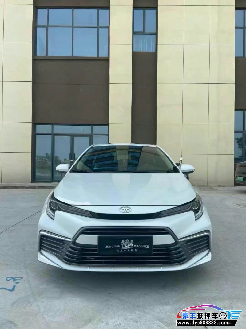 21年丰田凌尚轿车抵押车出售