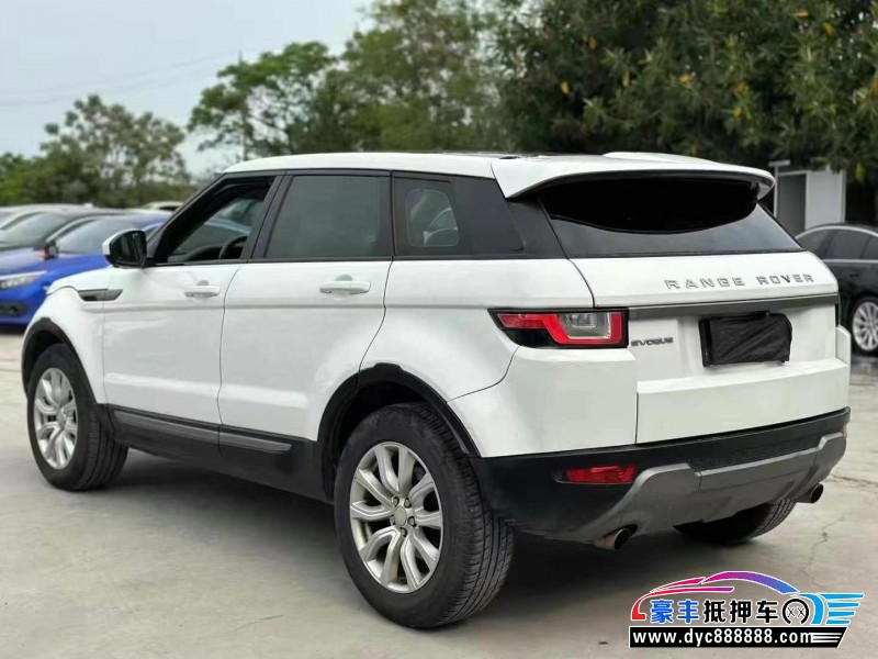 16年路虎揽胜极光轿车抵押车出售