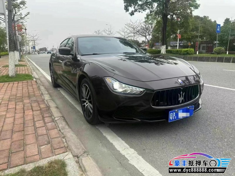 16年玛莎拉蒂Ghibli轿车抵押车出售