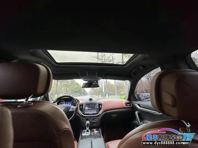 16年玛莎拉蒂Ghibli轿车抵押车出售