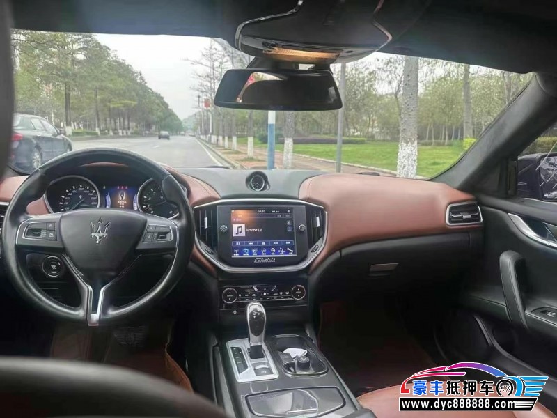 16年玛莎拉蒂Ghibli轿车抵押车出售