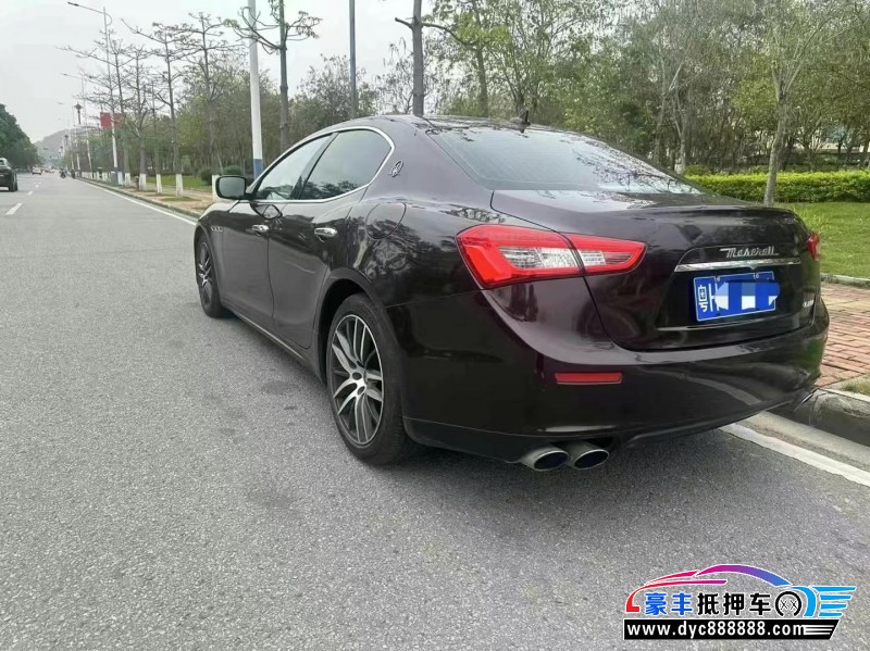 16年玛莎拉蒂Ghibli轿车抵押车出售