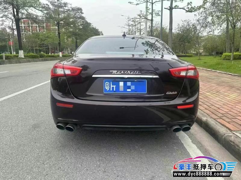 16年玛莎拉蒂Ghibli轿车抵押车出售