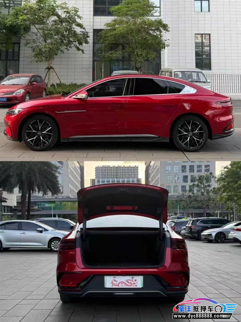 23年比亚迪汉轿车抵押车出售