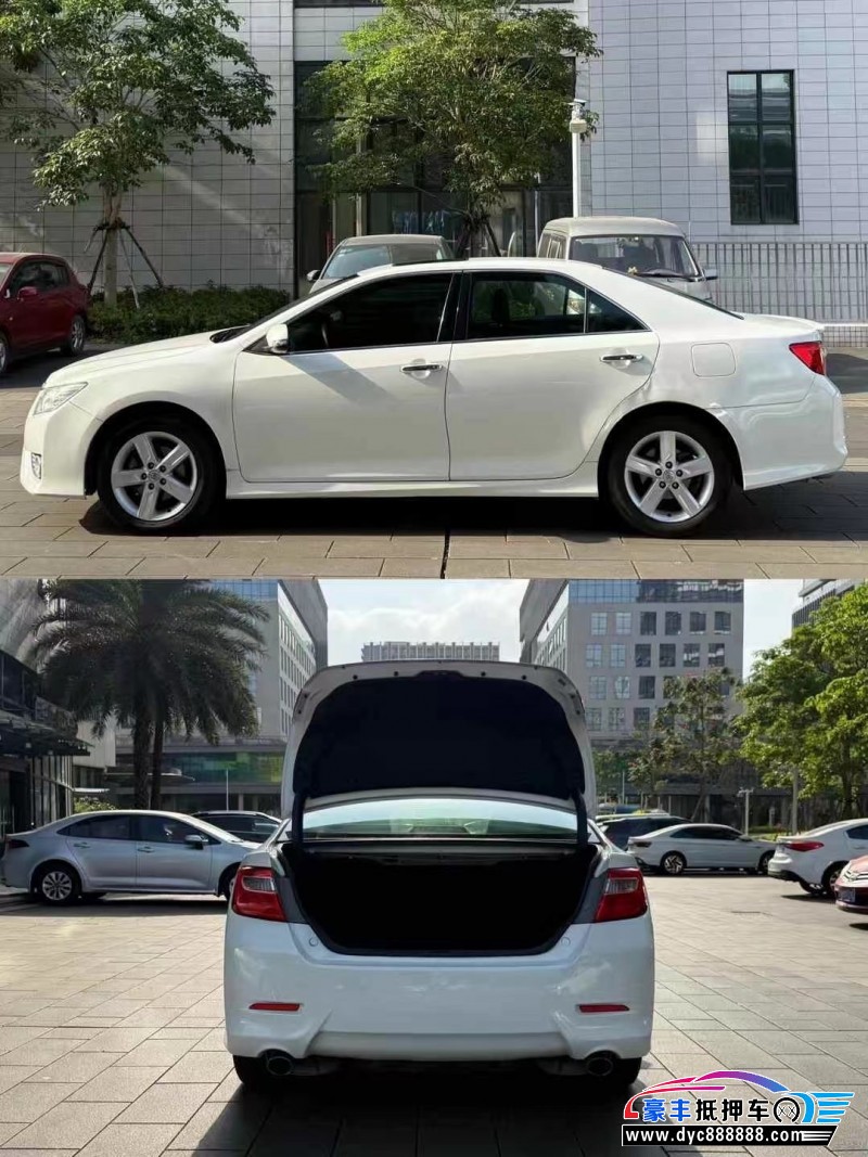 14年丰田凯美瑞轿车抵押车出售