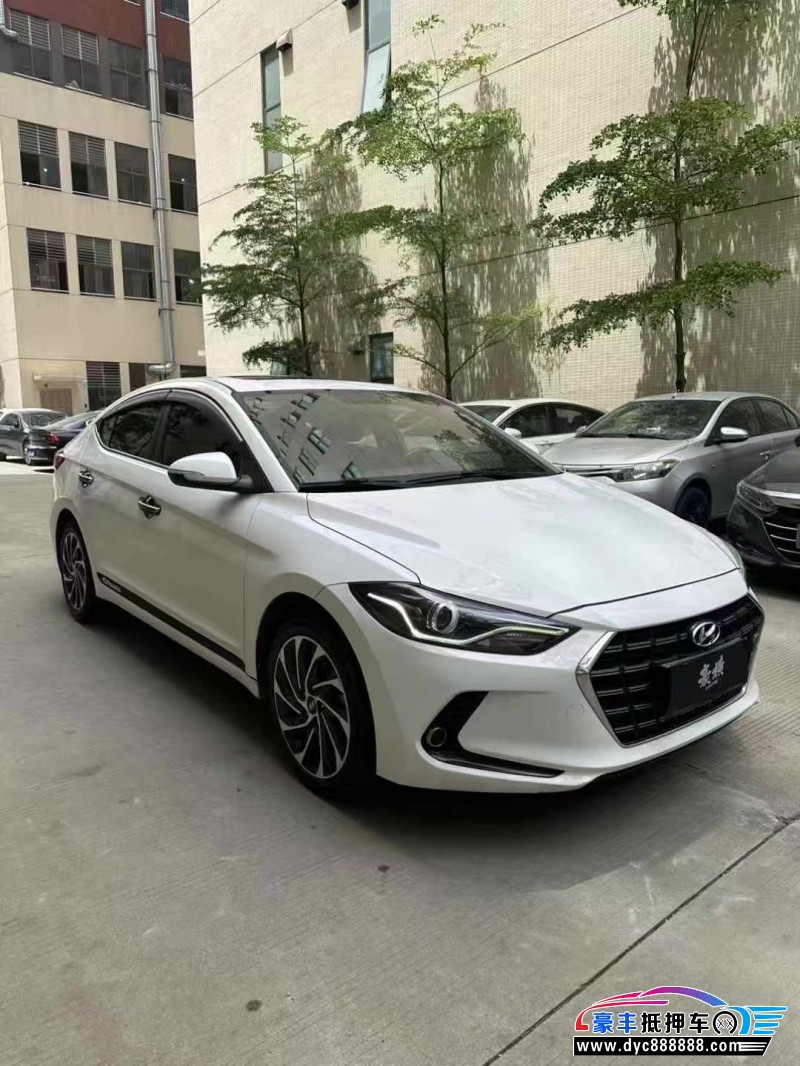 19年现代领动轿车抵押车出售