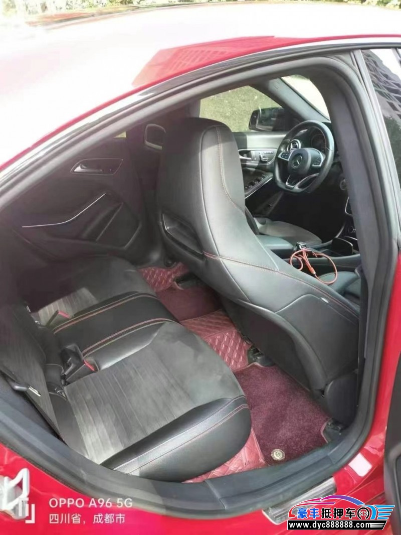 17年奔驰CLA轿车抵押车出售