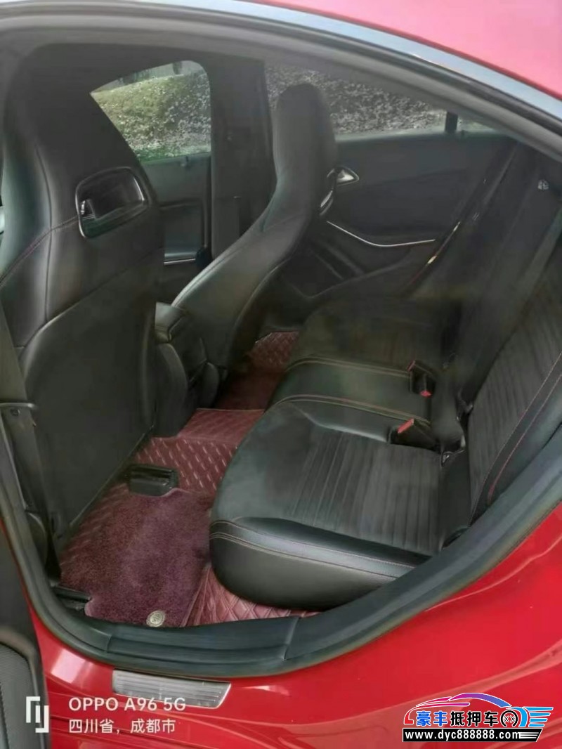 17年奔驰CLA轿车抵押车出售