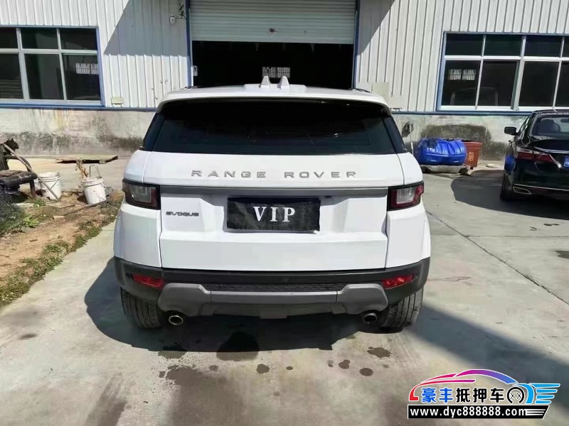 18年路虎揽胜极光SUV抵押车出售