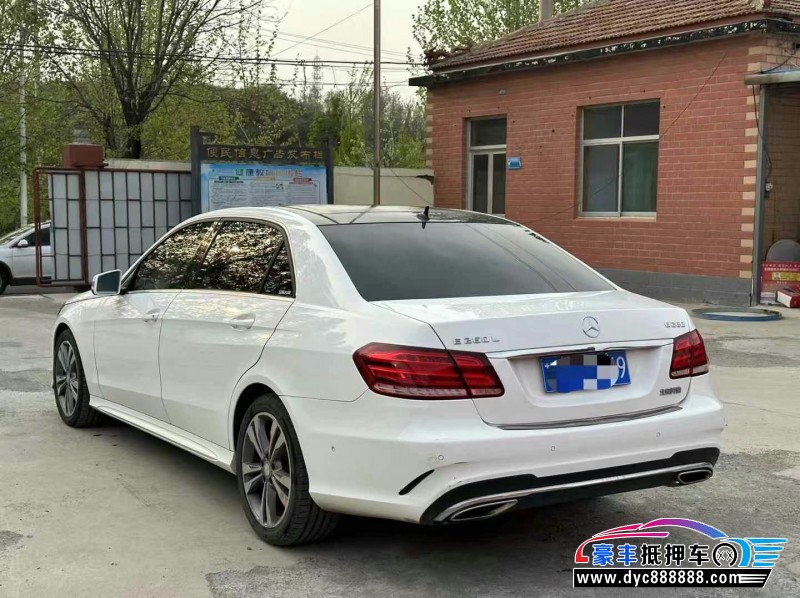 16年奔驰E轿车抵押车出售