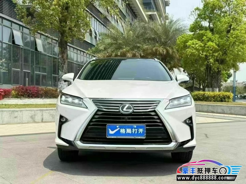 16年雷克萨斯RX轿车抵押车出售
