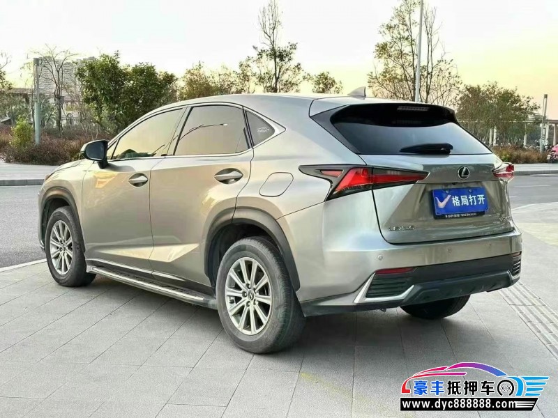 19年雷克萨斯NX轿车抵押车出售