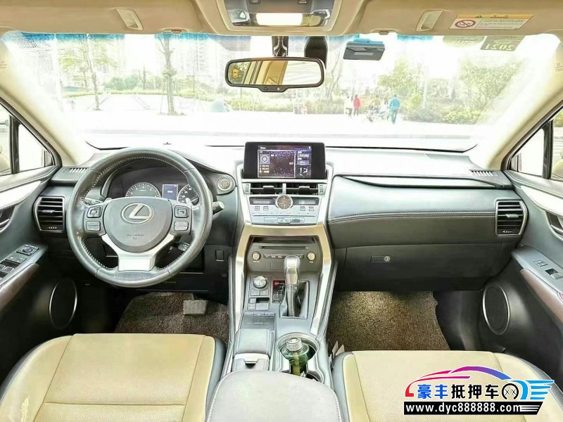 19年雷克萨斯NX轿车抵押车出售