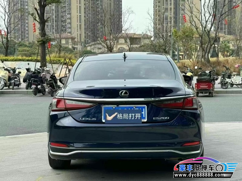 22年雷克萨斯ES轿车抵押车出售