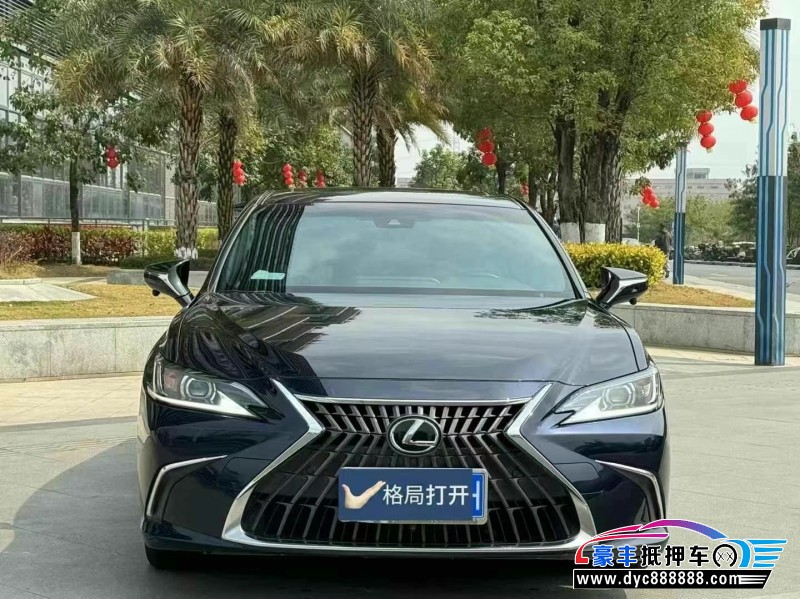 22年雷克萨斯ES轿车抵押车出售