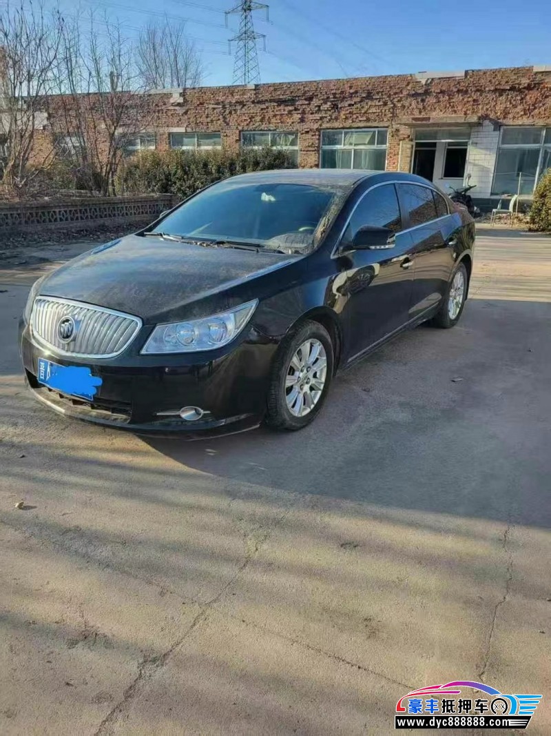 12年别克君越轿车抵押车出售